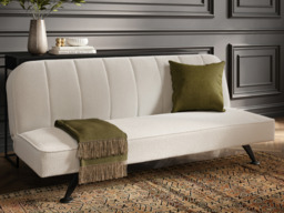 Burlington Sofa Bed Ivory Boucle - thumbnail 2