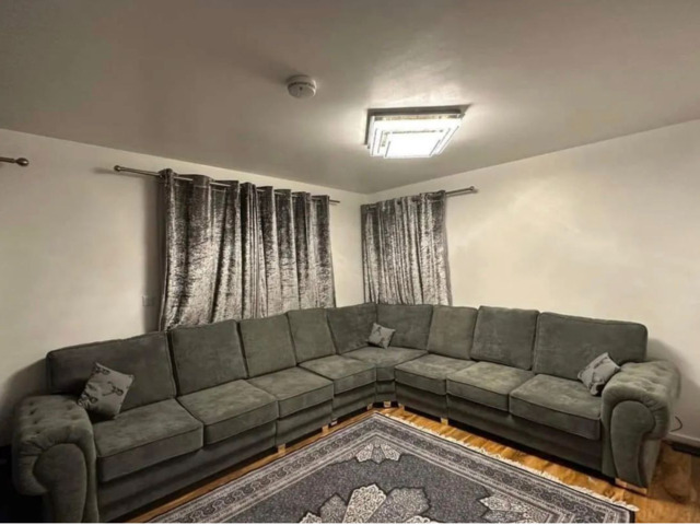 Vegas Modular Corner Sofa Full Back Grey - image 1