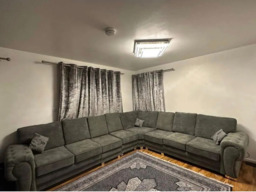 Vegas Modular Corner Sofa Full Back Grey - thumbnail 1