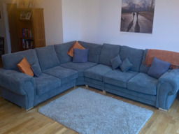 Vegas Modular Corner Sofa Full Back Grey - thumbnail 7