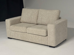 Chestnut 3 Seater Sofa Cream Enzo Fabric - thumbnail 4