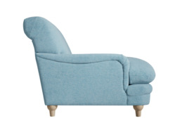 Plumpton Armchair in Duck Egg Blue Chenille - thumbnail 5
