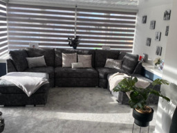 Brixton U Shaped Sofa Charcoal Grey - thumbnail 5