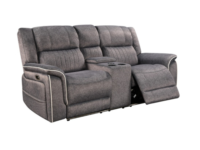 Hannan Fabric 2 Seater Electric Recliner Sofa - image 1