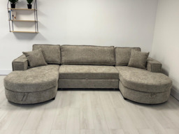 Belrosa Enzo U Shaped Sofa Bed with Storage - thumbnail 4