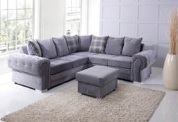 Verona Footstool Storage Grey - thumbnail 4