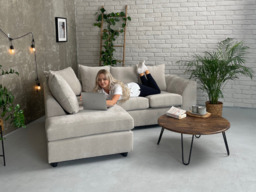 Chelsea Cream Left Corner Sofa - thumbnail 3