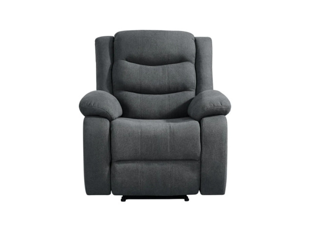 Sorrentino Recliner Armchair Fabric Grey - image 1