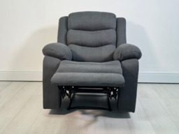 Sorrentino Recliner Armchair Fabric Grey - thumbnail 7