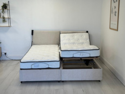 Restpocket Electric Adjustable Bed Chenille With Pocket Mattress and Headboard - thumbnail 8