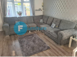 Vegas Corner Sofa 7 Seater Universal  Full Back Grey - thumbnail 2