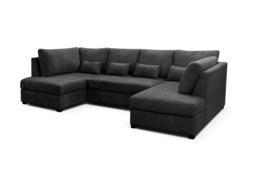 Meridian Enzo Sofa Bed U Shaped with Storage - thumbnail 5