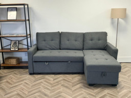 Veronica Pull Out Sofa Bed with Storage Universal Left and Right Hand - thumbnail 1