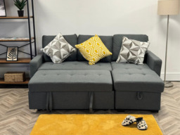 Veronica Pull Out Sofa Bed with Storage Universal Left and Right Hand - thumbnail 9