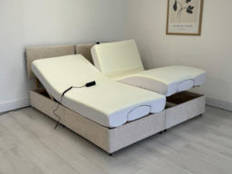 Sleepcomfort Heavy Duty Electric Adjustable Bed with Memory Mattress and Headboard User Weight up to 25 Stone - thumbnail 3