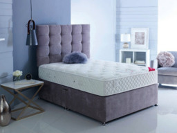 Silk Latex Mattress 1800 Pocket Spring Firm - thumbnail 3