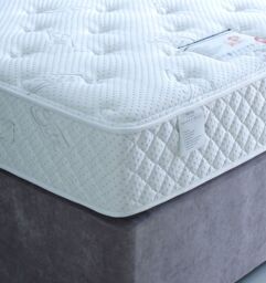 Silk Latex Mattress 1800 Pocket Spring Firm - thumbnail 2