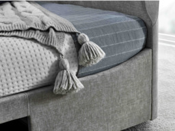 Darras TV Bed Frame with Dolby Atmos System Grey Fabric - thumbnail 6
