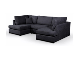 Carnaby Small U Shaped Sofa with Footstool - thumbnail 5