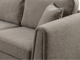 Ascot Chocolate Corner Sofa Boston Fabric - thumbnail 3