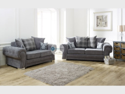 Verona 3+2 Sofa Set Grey - thumbnail 3