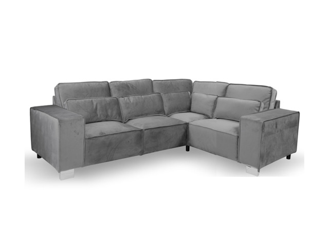Sloane Luxury Sofa 4 Seater Right Hand Corner Grey - image 1