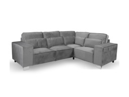 Sloane Luxury Sofa 4 Seater Right Hand Corner Grey - thumbnail 1