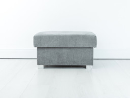 Vegas Footstool Storage Grey - thumbnail 2