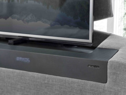 Darras TV Bed Frame with Dolby Atmos System Grey Fabric - thumbnail 6