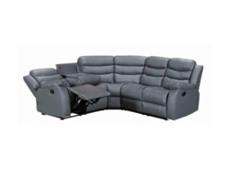Sorrentino Recliner Corner Sofa Aire Leather - thumbnail 3