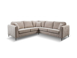 Ascot Corner Sofa Toffee Boston Fabric - thumbnail 1