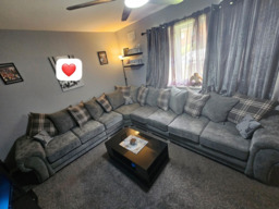Verona Modular Corner Sofa Scatter Back Grey - thumbnail 1