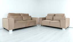 Sloane Luxury Large 3+2 Sofa Set Mink - thumbnail 1