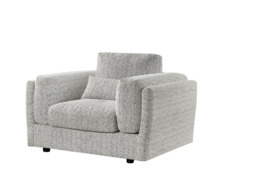 Bari Cosy Fabric Armchair Sofa for Relaxed Living Spaces - thumbnail 3