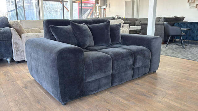Jacob Ribbed 2-Seater Sofa - image 1
