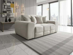 Jacob Ribbed 2-Seater Sofa - thumbnail 2