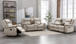 Stanley Electric Recliner 3 & 2-Seater Sofa Collection - thumbnail 1