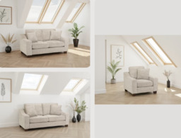 Nebraska Sofa 3+2+1 Set - Beige