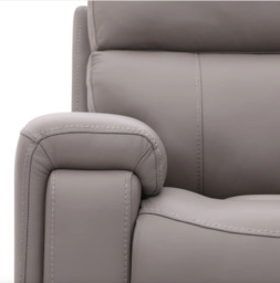 Utah Electric Reclining 3, 2 & 1 Seater Sofa Set with Powered Headrests and USB A & C Ports - thumbnail 5