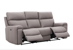 Utah Electric Reclining 3, 2 & 1 Seater Sofa Set with Powered Headrests and USB A & C Ports - thumbnail 3