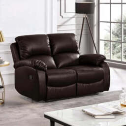Roma 3 & 2 Seater Faux Leather Manual Recliner Sofa Sets and Armchair - thumbnail 4