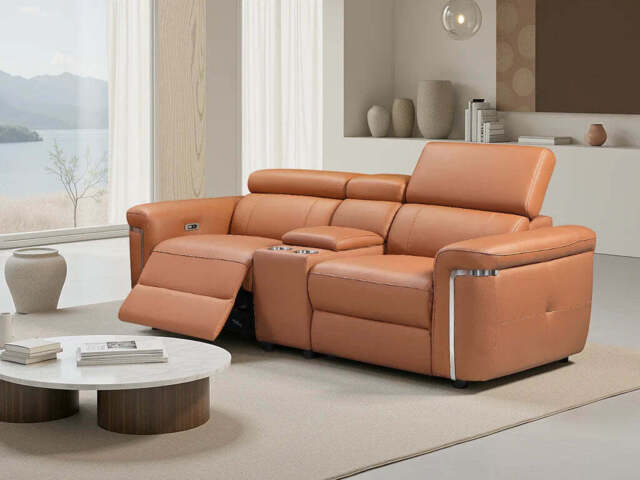 Somerville Electric Recliner Sofa 2 Seater - Bronze