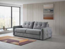 Athens Sofabed Beige/Grey 3 Seater - thumbnail 5