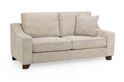 Nebraska 3-Seater Sofa: Plush Fabric, Removable Cushions, Sturdy Wooden Feet - thumbnail 2