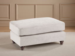 Luxurious Windsor Fullback Sofa  Footstool â Comfortable Foam-Filled Cushion Top