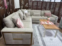 Jupiter Large Corner Sofa: Luxurious Fabric, Deep Seating, Plush Scatter Cushions - thumbnail 3