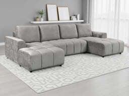 Shanghai Luxury U Shape Corner Sofa bed - thumbnail 3