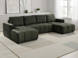 Shanghai Luxury U Shape Corner Sofa bed - thumbnail 1