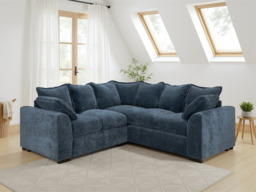 Colbee Corner Sofa: Comfortable, Removable Covers,  Polyester Upholstery - thumbnail 1