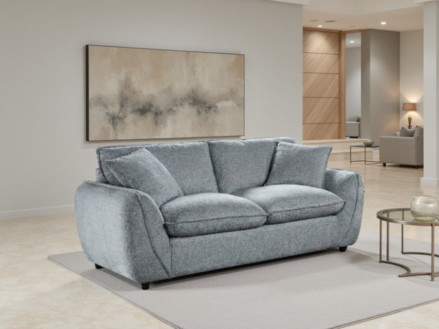 Berlin 2-Seater Sofa: Plush Comfort, Contemporary Design for Homes - image 1